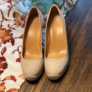 J. Crew Tan Espadrilles